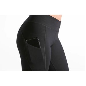 Tough Mode Black Capri Leggings